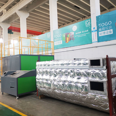 5000KG/दिन पीएलसी खाद उर्वरक मशीन TOGO कार्बनिक अपशिष्ट प्रबंधन उपकरण