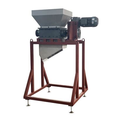 5.5KW पावर उच्च उत्पादकता निरंतर फ़ीडिंग रसोई और खाद के लिए खाद्य अपशिष्ट Shredder
