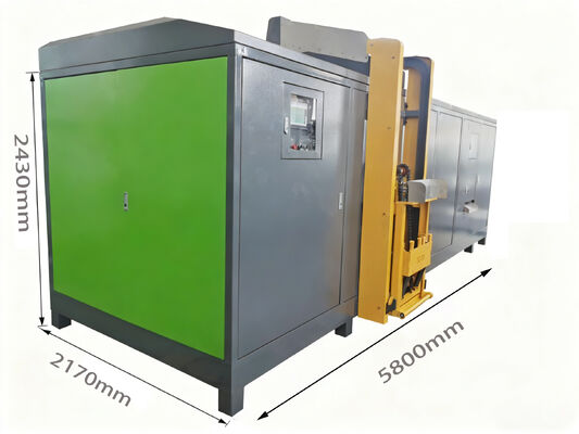 टोगो 3000 किलोग्राम/दिन मोटर पंप और गियर-एसयूएस 304 स्टेनलेस स्टील 37KW पावर के साथ खाद्य अपशिष्ट निपटान मशीन