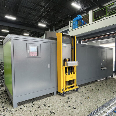 टोगो 3000 किलोग्राम/दिन मोटर पंप और गियर-एसयूएस 304 स्टेनलेस स्टील 37KW पावर के साथ खाद्य अपशिष्ट निपटान मशीन